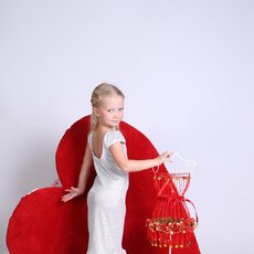 Романтическое фото с сердцем