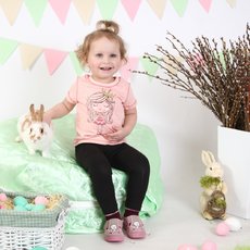 Малышка на весенней фотосессии