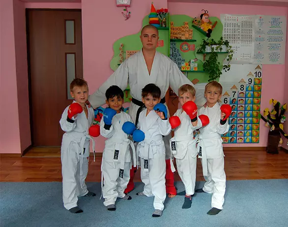 Команда будущих победителей нашей школы радости