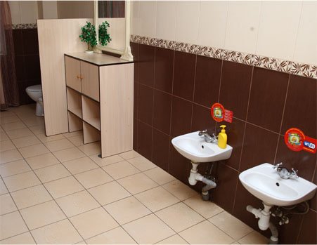 Помещение, раковины